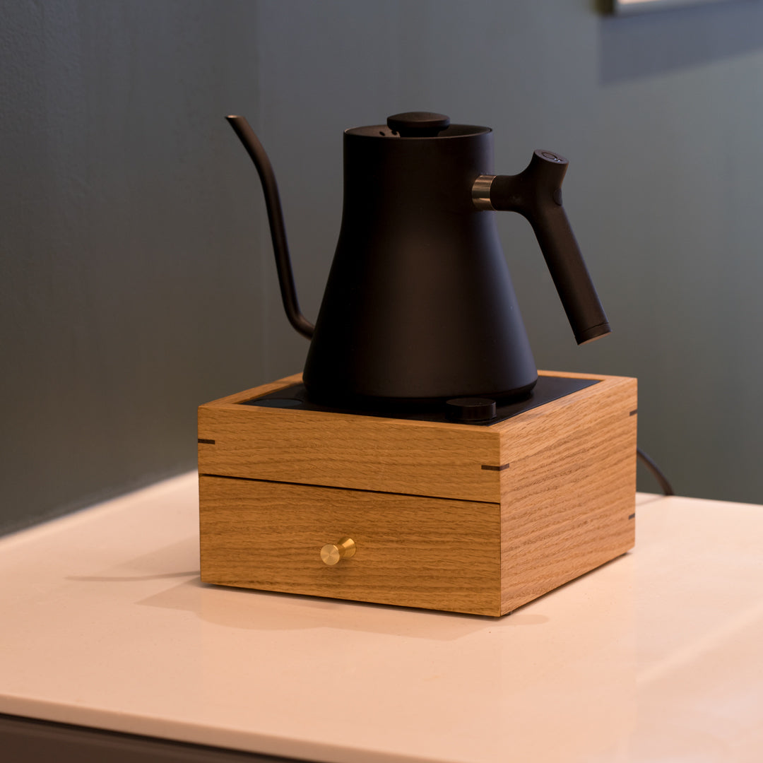 Fellow Stagg EKG & EKG Pro Station | Wooden Coffee Scale Station