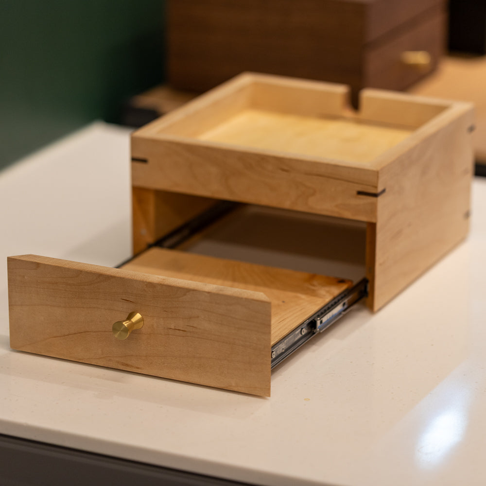 Fellow Stagg EKG and EKG Pro wooden brewing station, additional detail photo