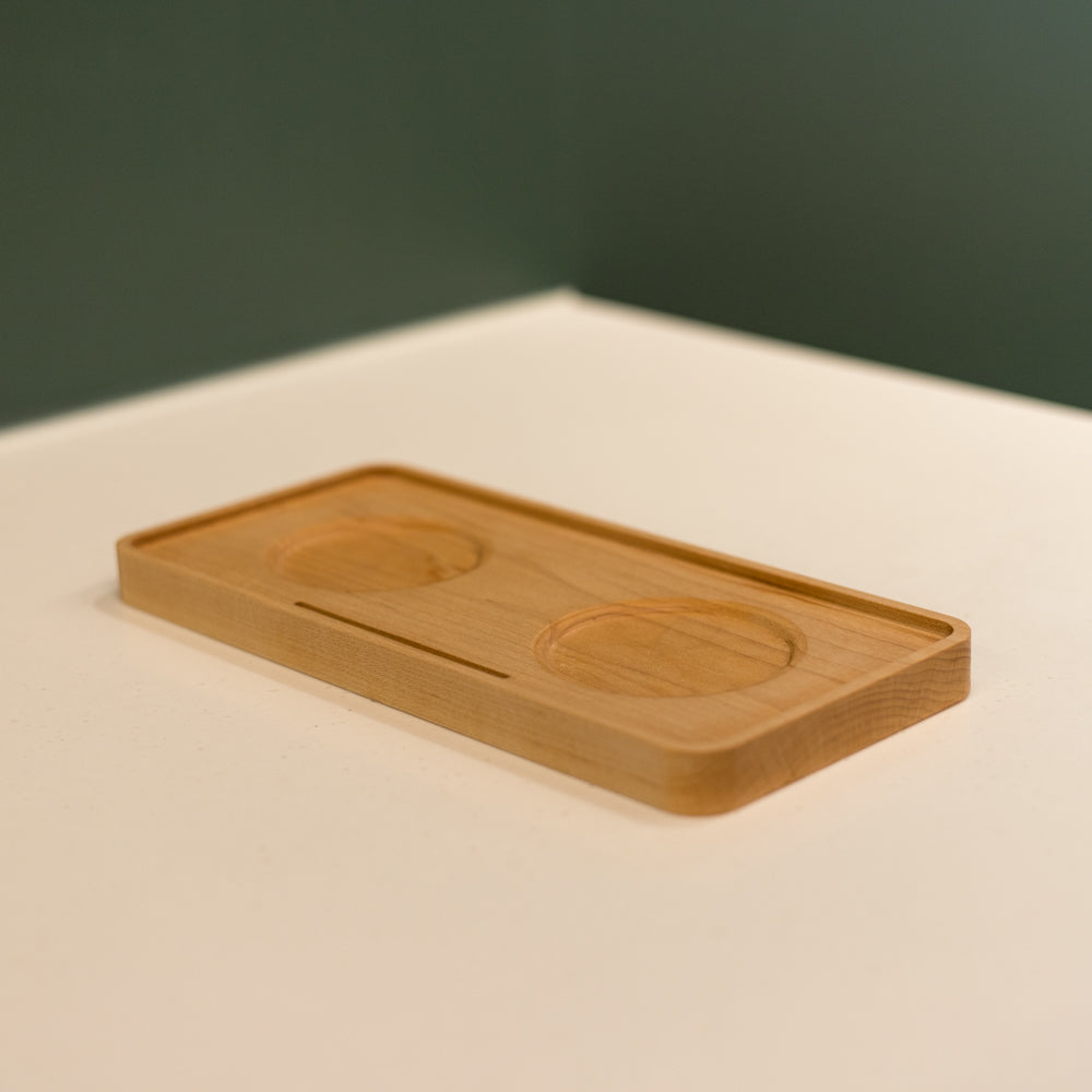 Coffee Tray with Raised Lip