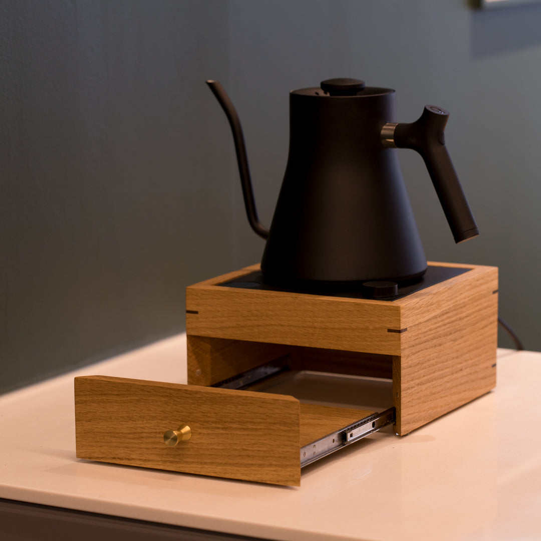 Fellow Stagg EKG & EKG Pro Station | Wooden Coffee Scale Station